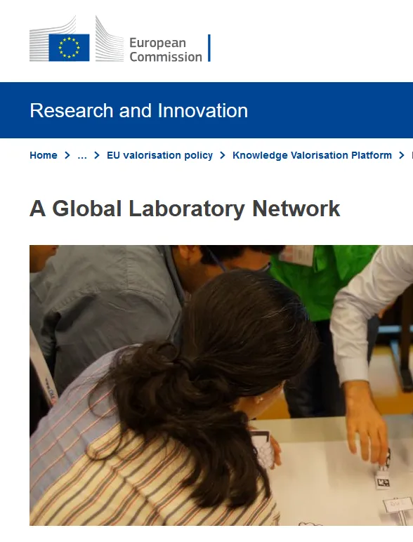 Knowledge Valorisation Platform: A Global Laboratory Network